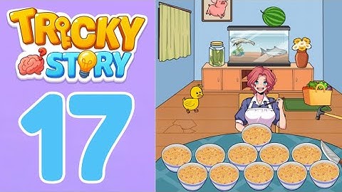Tricky Story Normal Level 17 Help The Girl Finish Her Noodles