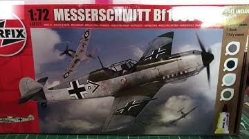 AIRFIX 1:72 Messerschmitt BF109 E-3 (Full Build)
