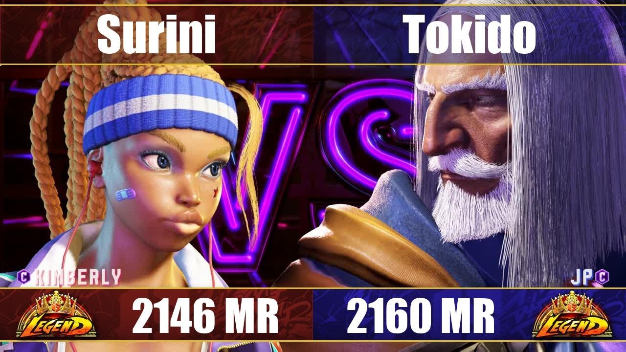 【スト6】Surini vs ときど (キンバリー vs JP) SF6 Surini vs Tokido (Kimberly vs JP)