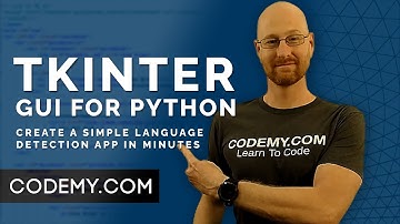 Build a Quick Language Detection App - Python Tkinter GUI Tutorial 222