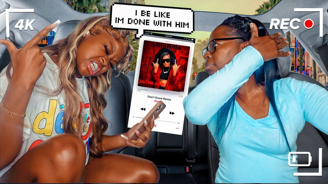 Пою ремикс песни Don't Know от Glorilla перед мамой😭