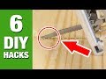 Clever DIY Hacks for Handy People and Woodworkers Clever DIY Hacks for Handy People and Woodworkers