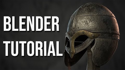 Model any helmet in Blender - TUTORIAL