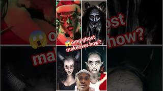 #shorts #halloween #makeup part-369 #makeupartist #sorts #shortsyoutube #art #bts #blackpink #fyp 😱😰
