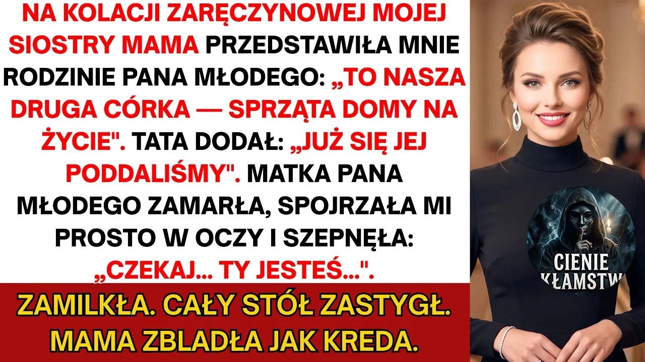„Cokolwiek zrobicie, nie pozwólcie Julii rozmawiać dziś o jej pracy. Ostrowscy nie muszą wiedzieć, że nasza rodzina ma sprzątaczkę.” Przeczytałam tę wiadomość na ekranie telefonu mojej siostry...
