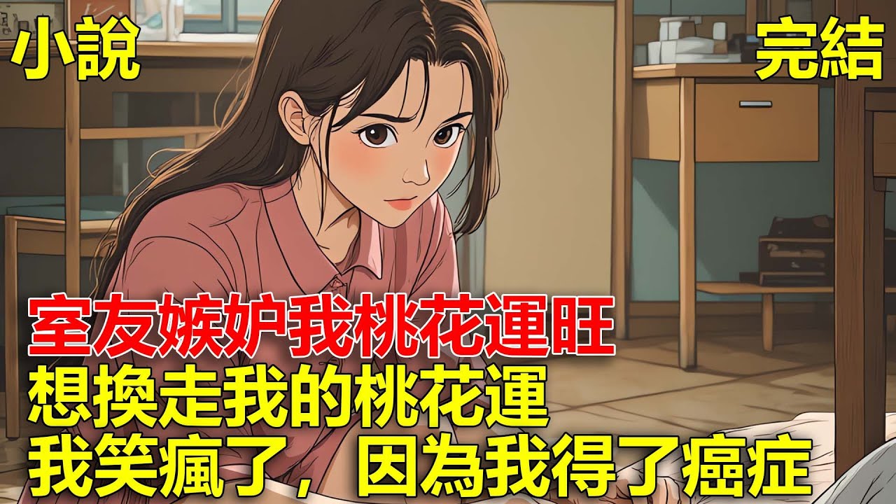 室友嫉妒我桃花運旺，故意在我枕頭下麵放七粒米，想換走我的桃花運，可我卻笑瘋了，因為我的癌症有人接手了！#一口氣看完#小說#推文