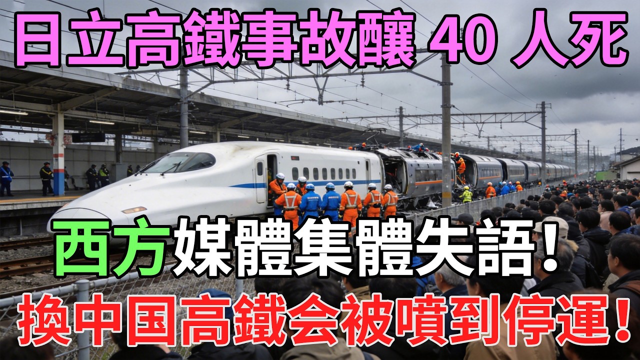 40人命喪西班牙高鐵，西方媒體集體失蹤！換做中國製造，他們将会翻出幾年前的舊帳？#中国高鐵#西班牙慘案#西方雙標#輿論戰#发現真相
