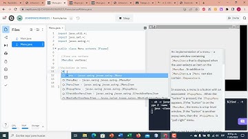 Crear formularios en Java.
