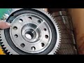 CVT transmission gear is making out on the hobbing machine