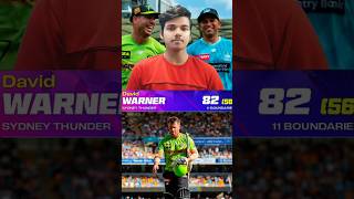 David Warner Century se chuke 😳 Heat ne Thunder ko hila diya 🔥
