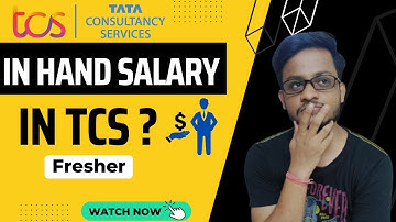 TCS In-Hand Salary For Fresher  2022| CTC vs In Hand Salary Reality | With Salary Slip.