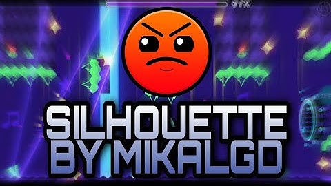 silhouette by mikalgd (Daily Level #85) | Geometry Dash 2.11