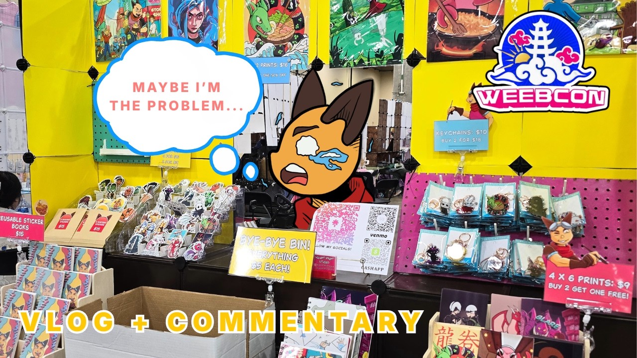 ARTIST ALLEY can be brutal... My WEEBCON 2026 Experience!