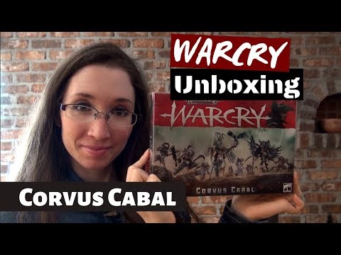 Warcry Corvus Cabal Unboxing And Review Youtube