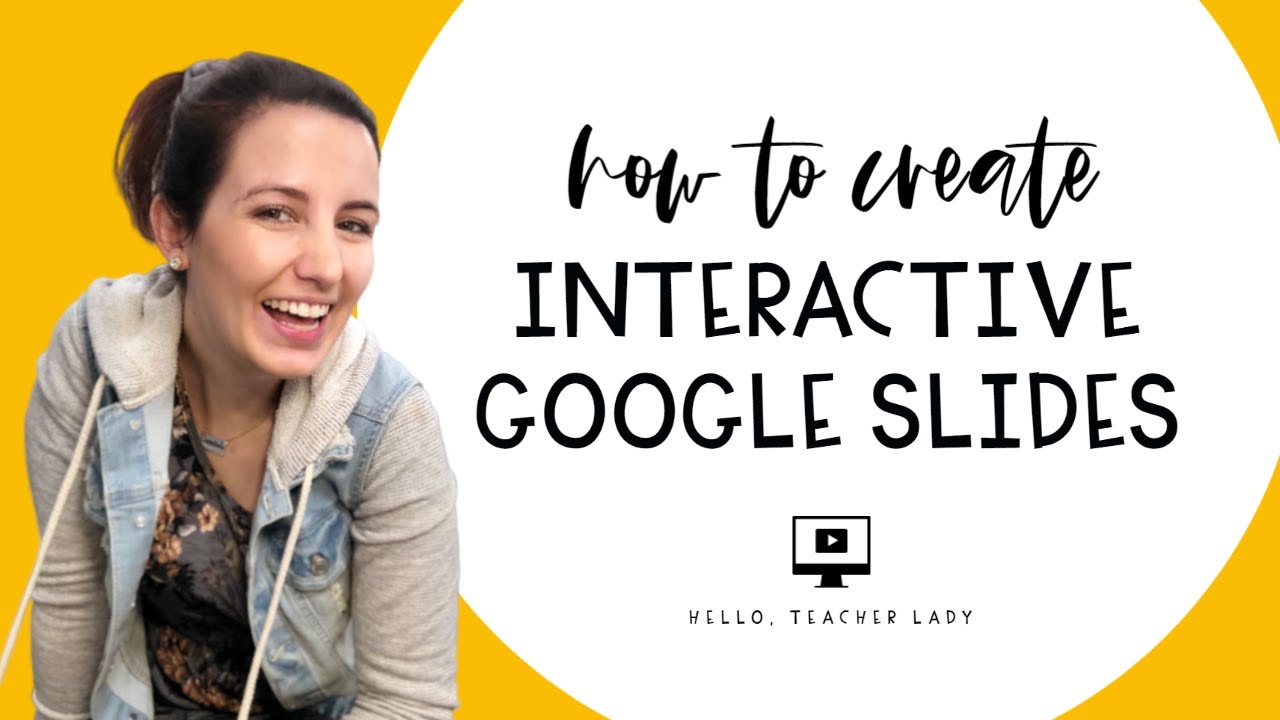 how to make a google presentation interactive