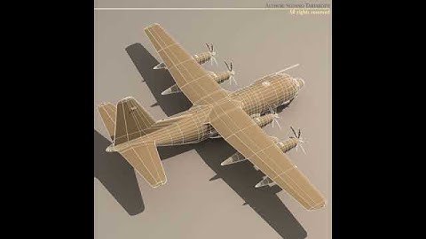 C-130 J 3D model from CGTrader.com