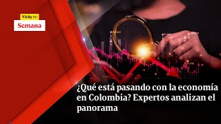 ¿QUÉ ESTÁ PASANDO con la economía en Colombia? Expertos analizan el panorama | Vicky en Semana