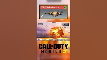 Mythic BP50 Weapon Inspection #codm #music