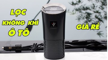 Trên tay máy lọc không khi SHARP IG-KC15-B || Máy lọc không khi ô tô,xe hơi giá rẻ..?