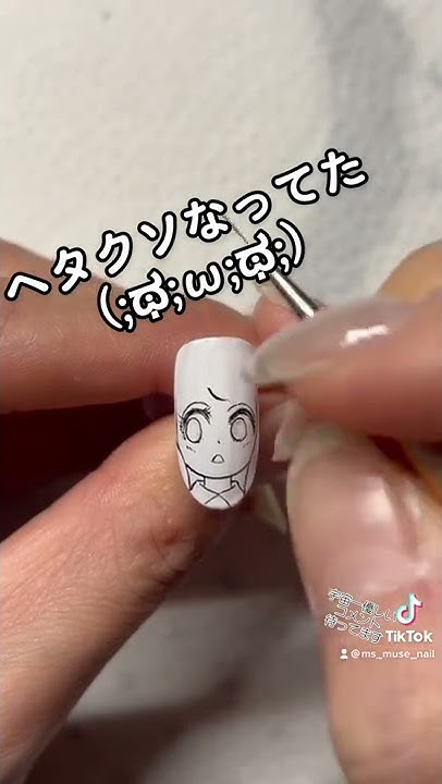 アクリル絵の具を使ったネイルアート Youtube