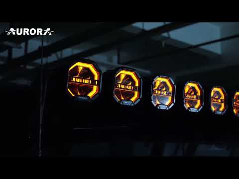 Aurora New Arrival Off-Road Light — Aurora LED lighting video