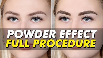Semi-permanent eyebrow makeup | Bold brows with microshading | Eye Design New York