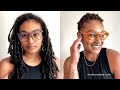 Locs to Big Chop Hair Makeover