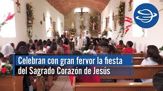 Emancipación celebra con fervor la Fiesta en honor al Sagrado Corazón de Jesús