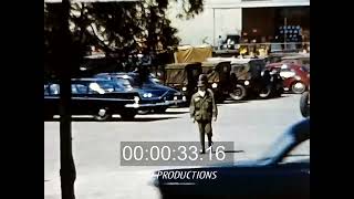 Yongsan Army Garrison, Seoul - 1961 (8mm Home Movie)