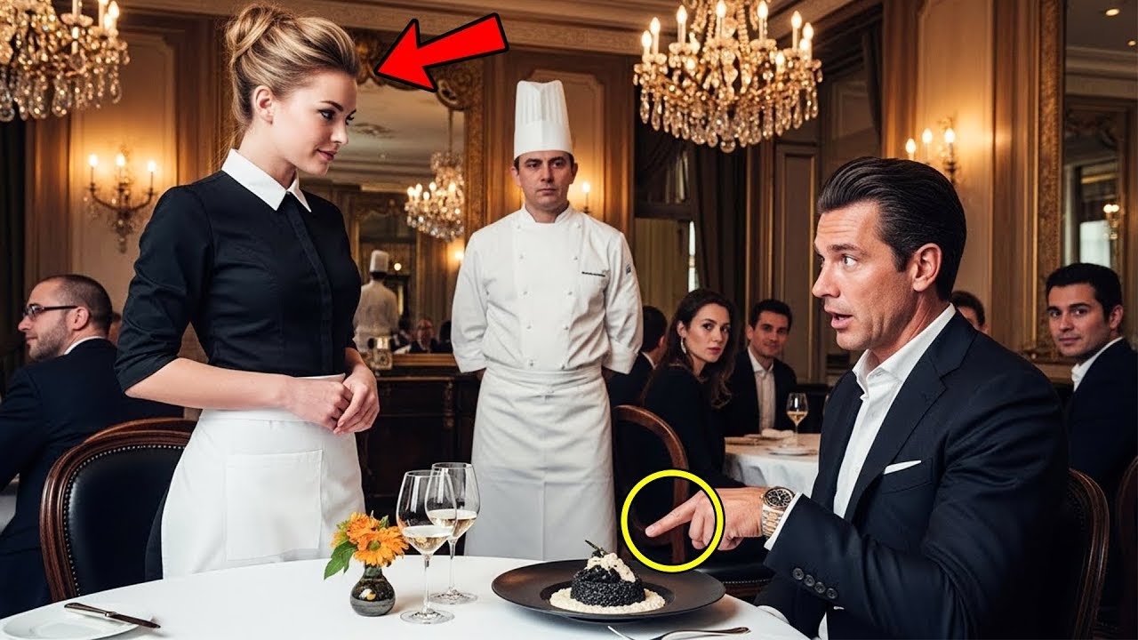 Milyarder “Bu Yemeği Kim Yaptı?” Diye Sordu — Garson Herkesi Şaşırttı