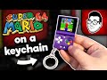 Can I Beat Super Mario 64 on the World's Smallest Handheld? | Nintendrew