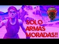 💀¡GANANDO SOLO con ARMAS MORADAS! 💀 ~ FORTNITE