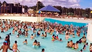 Famous Wave Pool - Biggest Wave in Wisconsin Dells - HUGE WAVE Net Worth