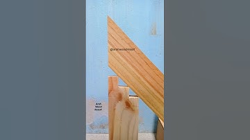 Unreal Precision! This Stair Angle Fit Is Next Level #howto #wood #work #shortvideo #shorts #art