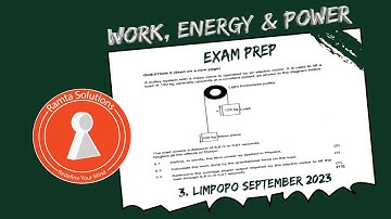 Work, Energy and Power | Past Papers 3 (LP Sept 2023)