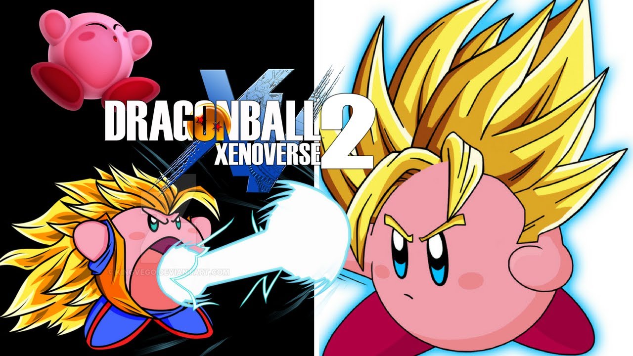 DRAGON BALL XENOVERSE 2 SSJB KIRBY - YouTube