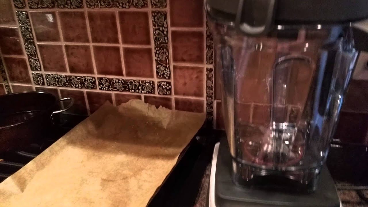 Broken VitaMix blender from My Kitchen Center YouTube