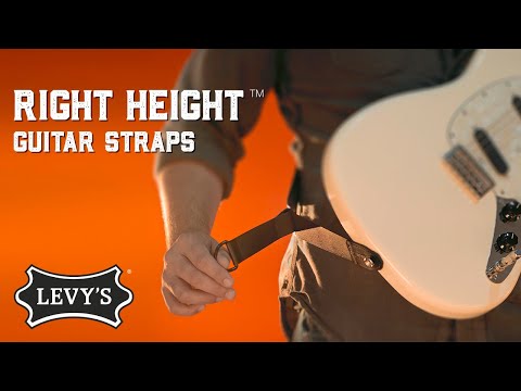 Levy's Right Height Guitar Strap Review - Bass Musician Magazine, The Face  of Bass