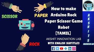 Arduino Rock Paper Scissor Game | Robot