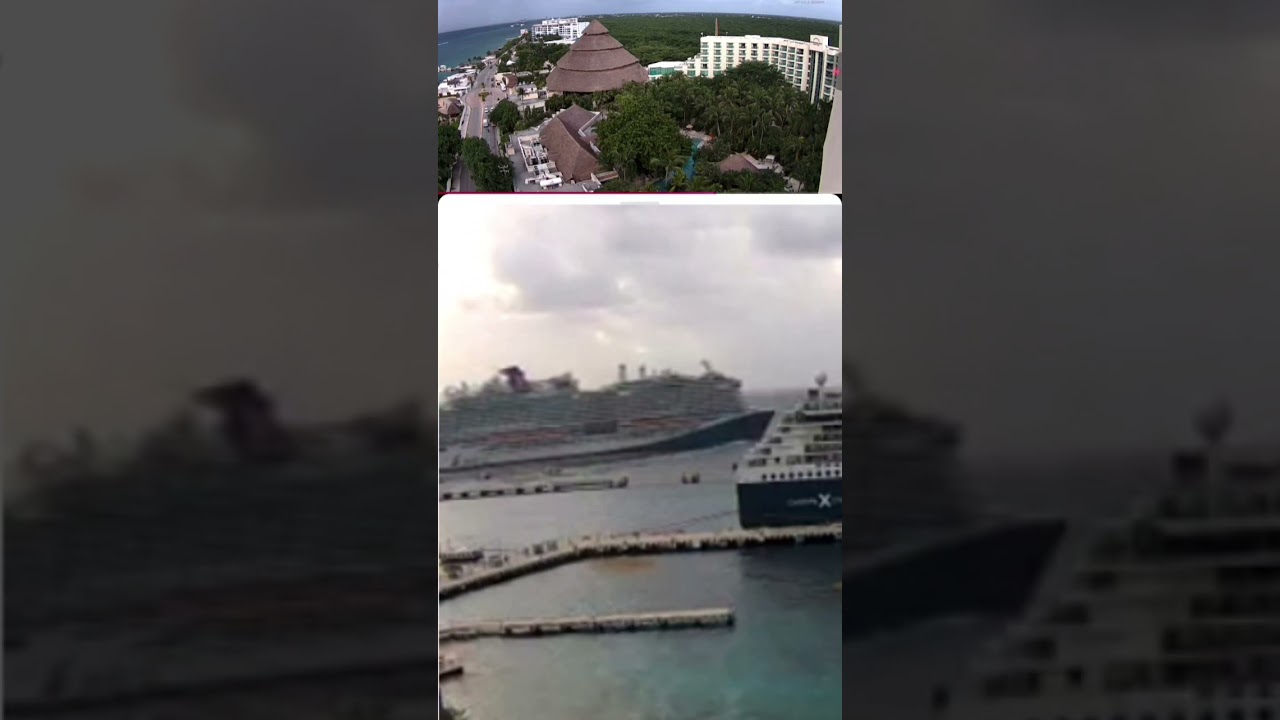 carnival jubilee leaving cozmuel with #cruise horn part 13