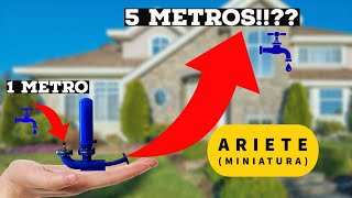 🤯What is the MAXIMUM HEIGHT that can RAISE water  this miniature RAM PUMP? by Rubén Cobos 35,368 views 1 year ago 14 minutes, 56 seconds