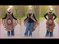 Crochet tutorial spring sun mandala vest