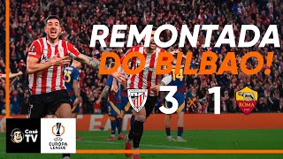 Thumbnail for MELHORES MOMENTOS: ATHLETIC BILBAO 3 X 1 ROMA | OITAVAS DE FINAL | UEFA EUROPA LEAGUE