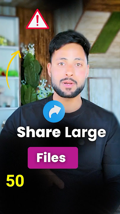 Share Large Video/Files Upto 750 GB 😲 Easy Trick