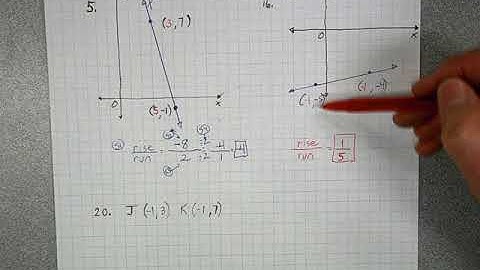 Constant Rate of Change and Slope (Part 2)- Chapter 9 Lesson 3- Advanced Math 7