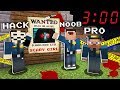 SCARY GIRL WANTED at 3:00 AM! NOOB vs PRO vs HACKER vs GOD in Minecraft Animation!!