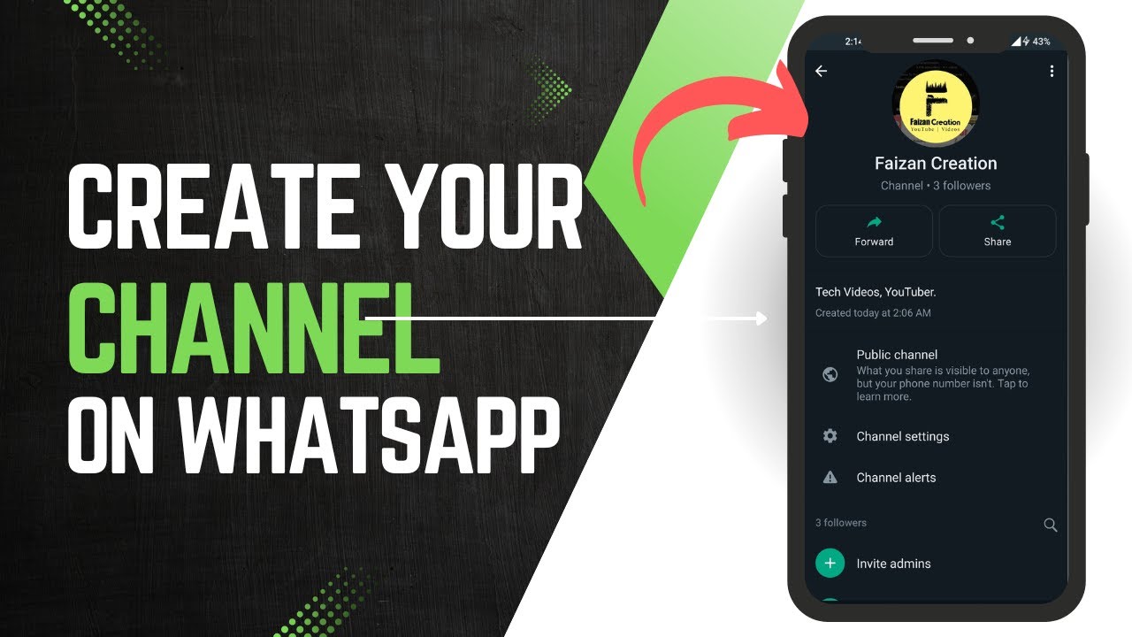 How To Create WhatsApp Channel | Create Channel On WhatsApp - YouTube