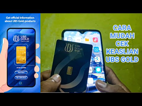 Cara cek keaslian emas UBS GOLD terbaru || Jangan sampai salah !