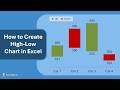 How to create high-low chart in Excel - For Excel Effects website