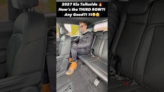 Are the Third Row and Cargo Spaces in the NEW 2027 Kia Telluride an Improvement??